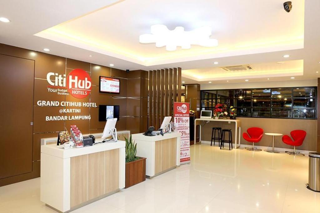 Grand Citihub Hotel @Kartini Бандар-Лампунг Екстер'єр фото